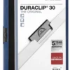Klämmapp Durable DURACLIP 30, transparent framsida