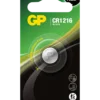 Knappcellsbatteri Lithium CR1216, 3V