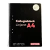 Kollegieblock Kontorab A4 linjerat, hålat, 60 g/m²
