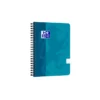 Kollegieblock Oxford Touch A5+ Rutat, turkos, 70 blad, 90g