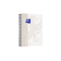 Kollegieblock Oxford Touch A5+ linjerat, 70 ark, vit
