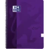 Kollegieblock Oxford Touch A4+ olinjerat, lila, 90 g