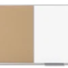 Kombinationstavla Nobo Classic Whiteboard och Kork, 90x60 cm