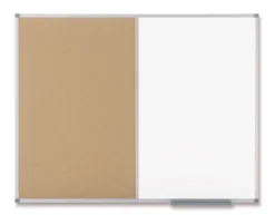 Kombinationstavla Nobo Classic Whiteboard och Kork, 120x90 cm