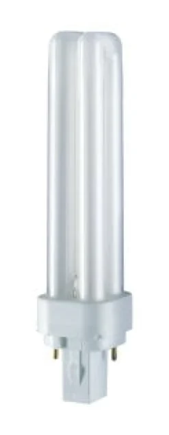 Kompaktlysrör Alfaflux G24D-1 13W/830, varmvit, 139 mm