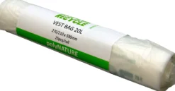 Komposterbara soppåsar Polynature 20 liter, knythandtag per rulle