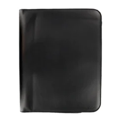 Konferensmapp Filofax Metropol A4, dragkedja, avtagbar ringmekanism