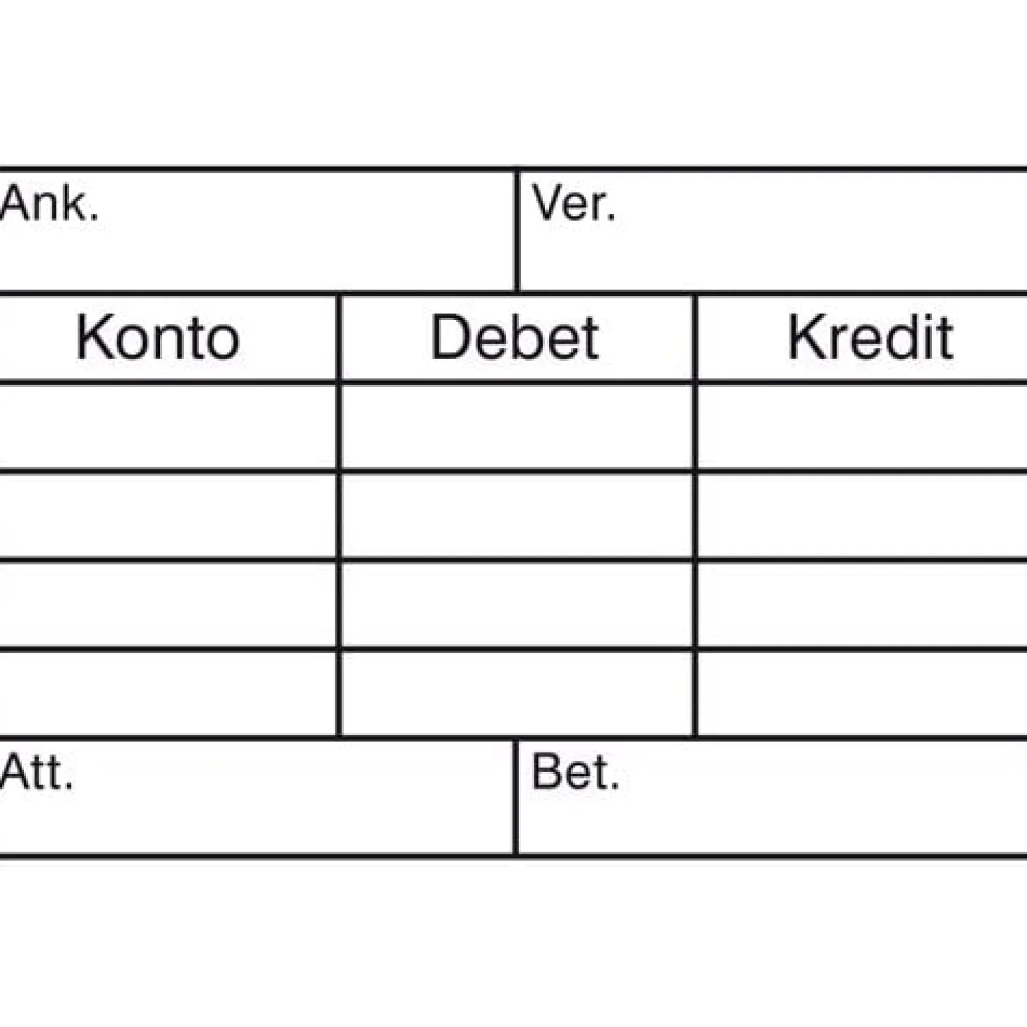 Konteringsstämpel Colop EOS UG 1, självfärgande, 3 kolumner, svart