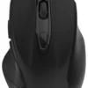 Kontorsmus Deltaco MS-801 Ergonomisk, trådbunden, tyst, svart