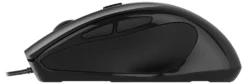 Kontorsmus Deltaco MS-801 Ergonomisk, trådbunden, tyst, svart