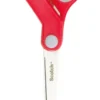Kontorssax Scotch Comfort, rostfritt stål, 18 cm, röd