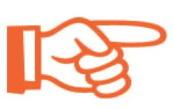 Kontrollstämpel Unistamp Hand Glad gubbe, röd, 12 mm