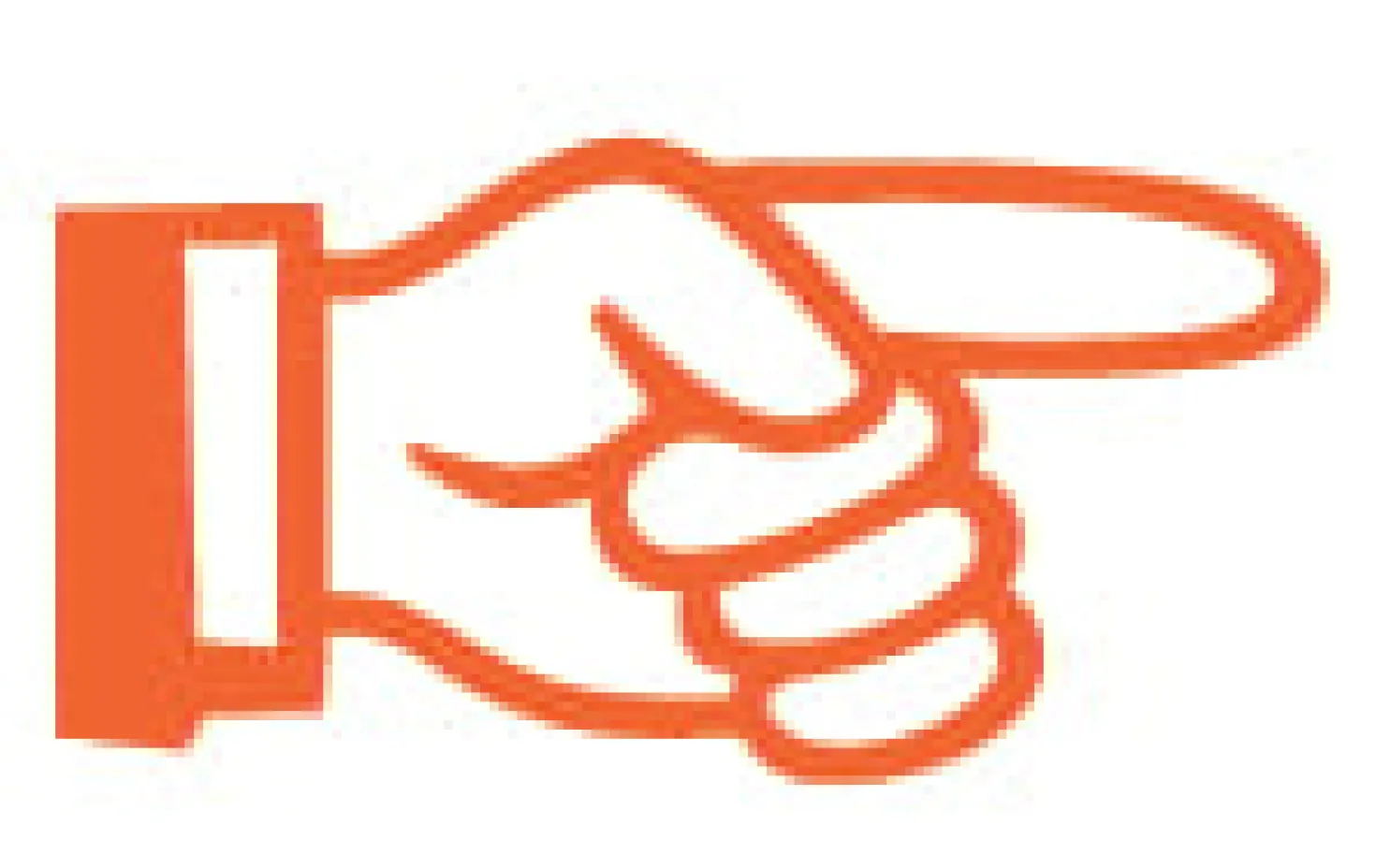 Kontrollstämpel Unistamp Hand Glad gubbe, röd, 12 mm