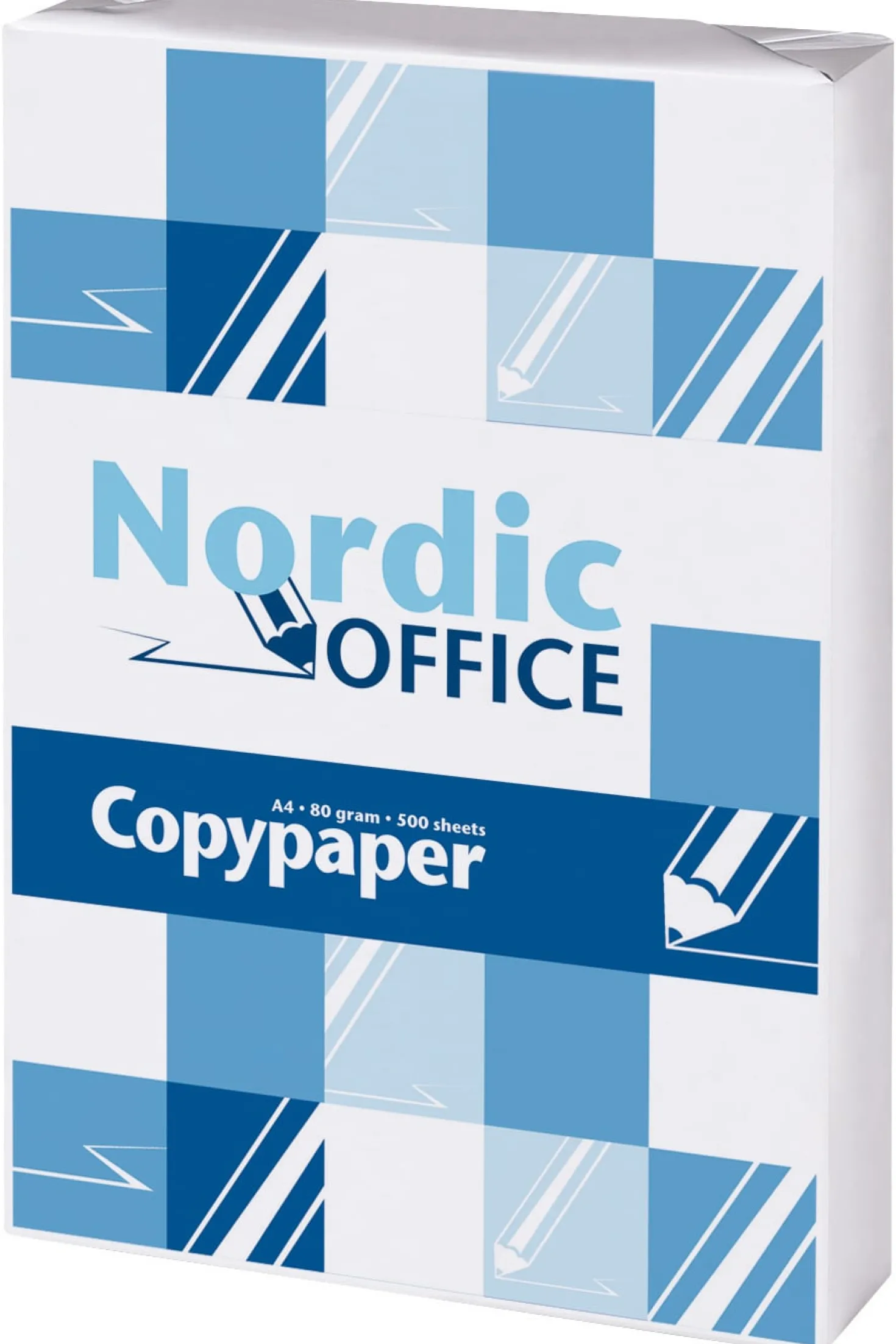 Kopieringspapper Nordic Office A4 Hålat80g 500ark/fp