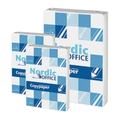 Kopieringspapper Nordic Office A4 Hålat80g 500ark/fp