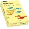 Kopieringspapper Rainbow A4 80g ljusgul, 500 ark
