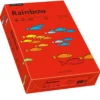 Kopieringspapper Rainbow A4 80g intensivröd, 500 ark