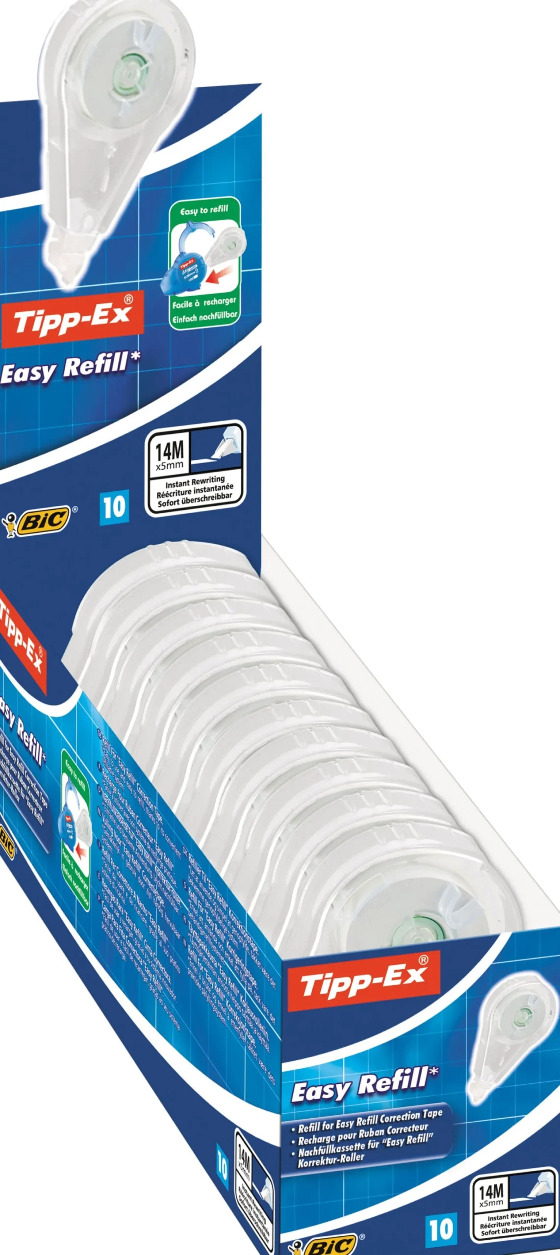 Korrigeringsroller Refill Tipp-Ex Easyrefill Ecolutions, 5 mm, 14 m