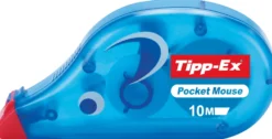 Korrigeringsroller Tipp-Ex Pocket Mouse, vit tejp, längdindikator