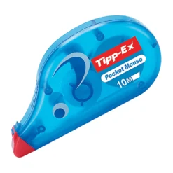 Korrigeringsroller Tipp-Ex Pocket Mouse, vit tejp, längdindikator