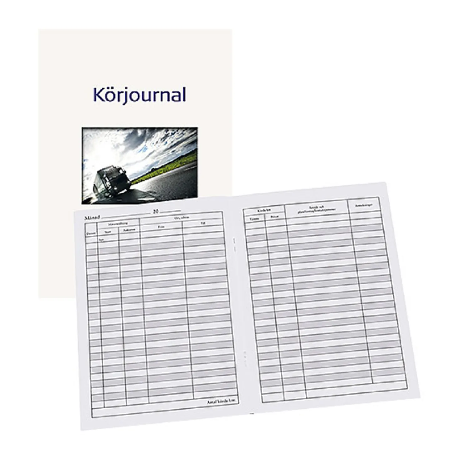 Körjournal A5 32 blad
