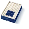 Kronljus Liljeholmens Stearin, vit, 25,5 cm, 30 st