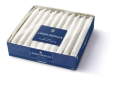 Kronljus Liljeholmens Vita, 24 cm, 8,5 h brinntid, 30 st