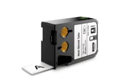 Krympslang Dymo XTL 500, 24x34 mm, svart/vit, 60 st