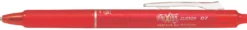 Kulpatron Pilot Frixion Clicker/LX, raderbar, röd, 0,7 mm, 3 st