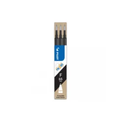 Kulpatron Pilot Frixion Clicker/LX, svart, 0,5 mm, 3 st