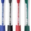 Kulpenna Bic Atlantis M, blå, dokumentäkta, 1,0 mm