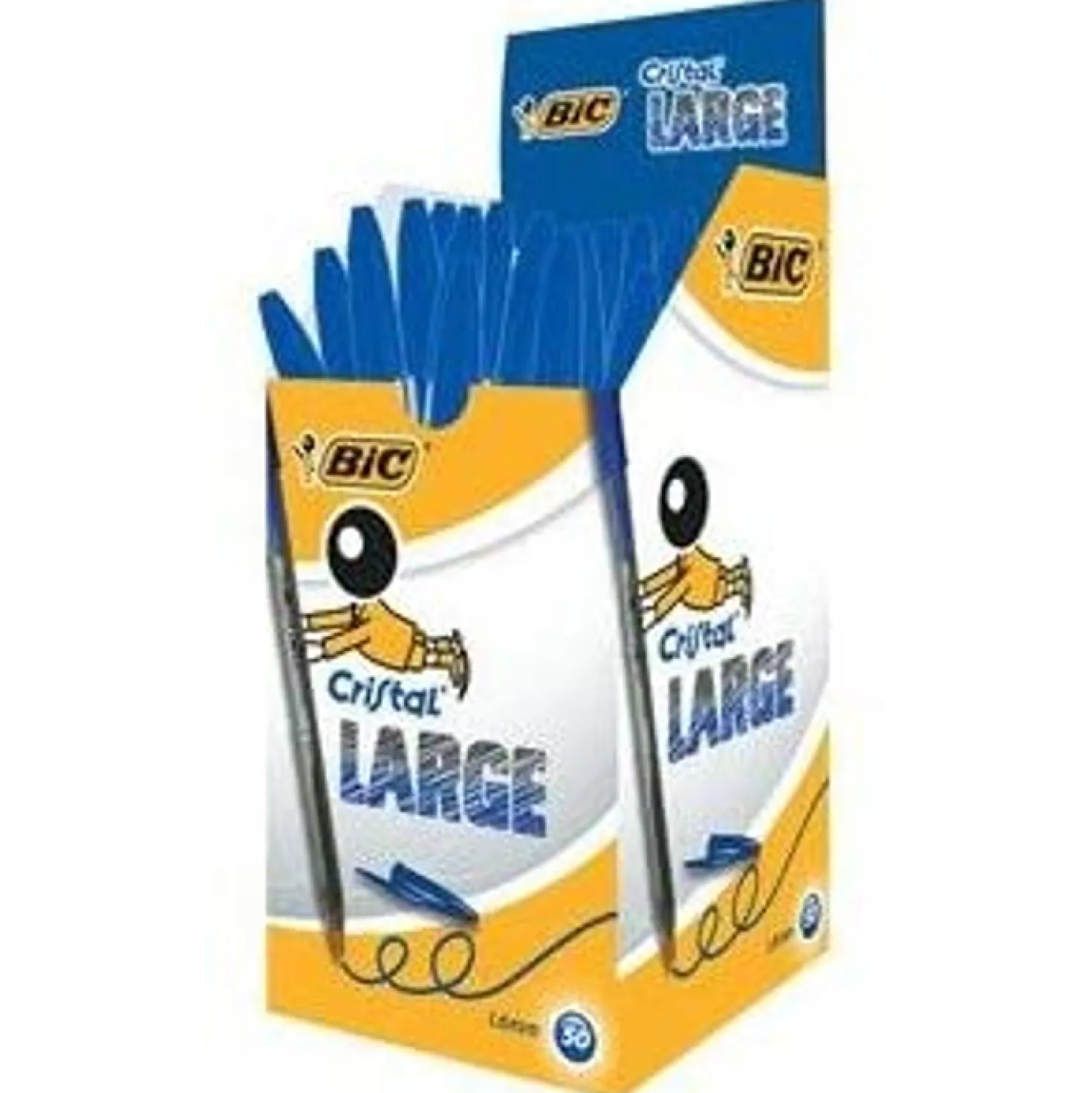 Kulpenna Bic Cristal L, blå, 1,6 mm kulspets