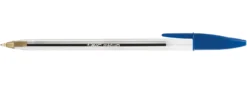 Kulpenna Bic Cristal M, dokumentäkta bläck, blå, 1,0 mm