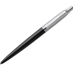 Kulpenna Parker Jotter M, rostfritt stål, svart