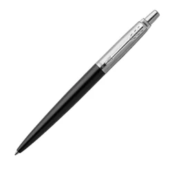 Kulpenna Parker Jotter M, rostfritt stål, svart