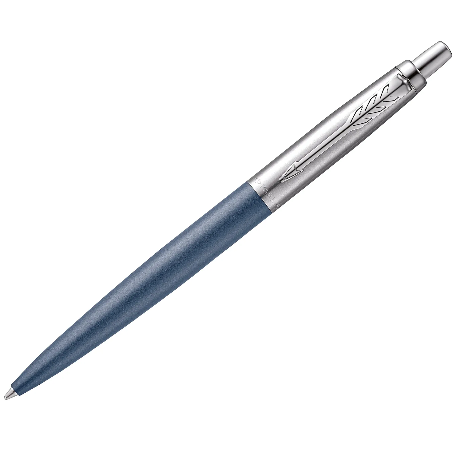 Kulpenna Parker Jotter XL, rostfritt stål, medium, blå