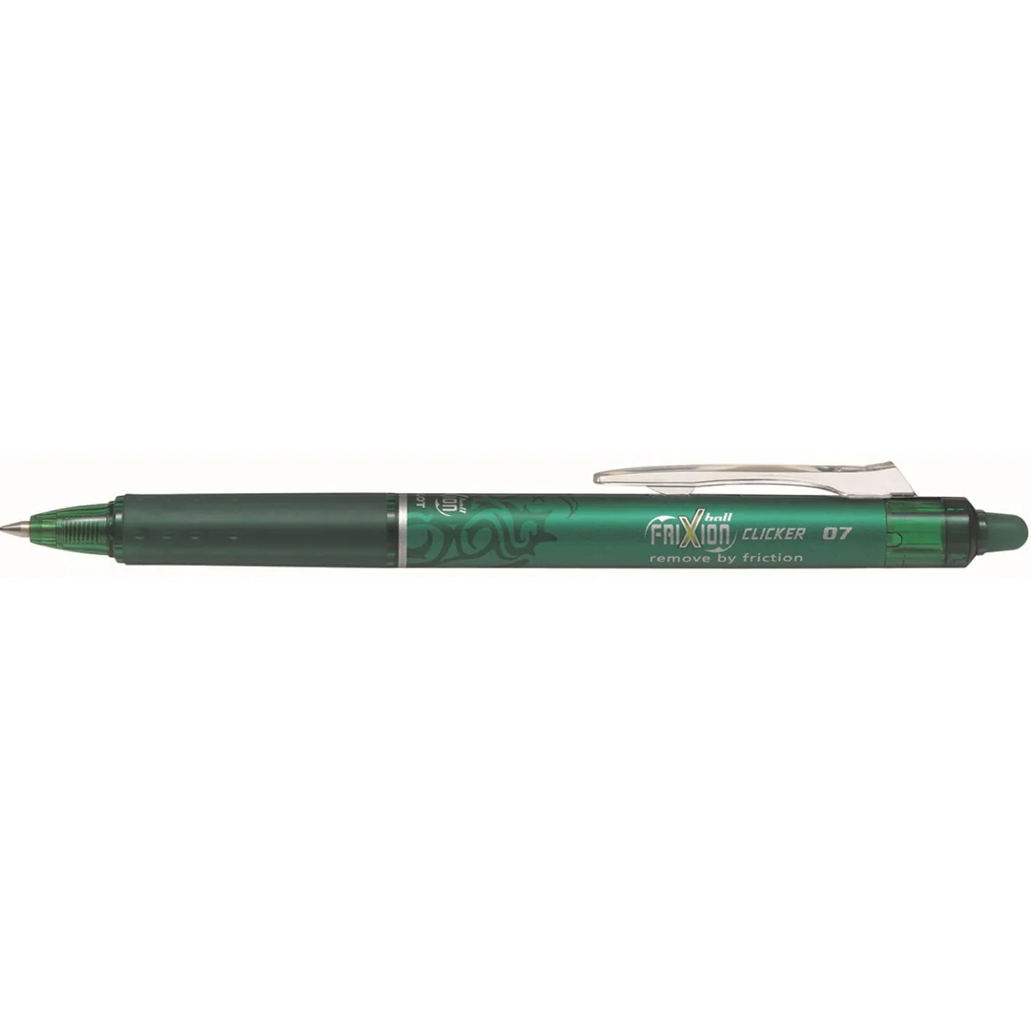Kulpenna Pilot Frixion Clicker Raderbar, grön, 0,7 mm