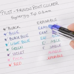 Kulpenna Pilot Frixion Point Clicker, raderbar, lila, 0,5 mm