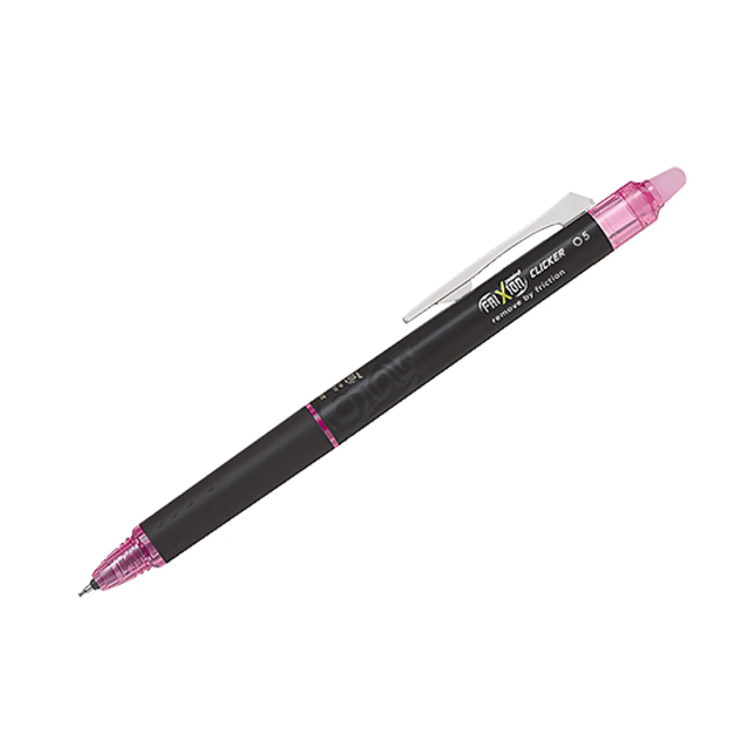 Kulpenna Pilot Frixion Point Clicker Raderbar, rosa, 0,5 mm