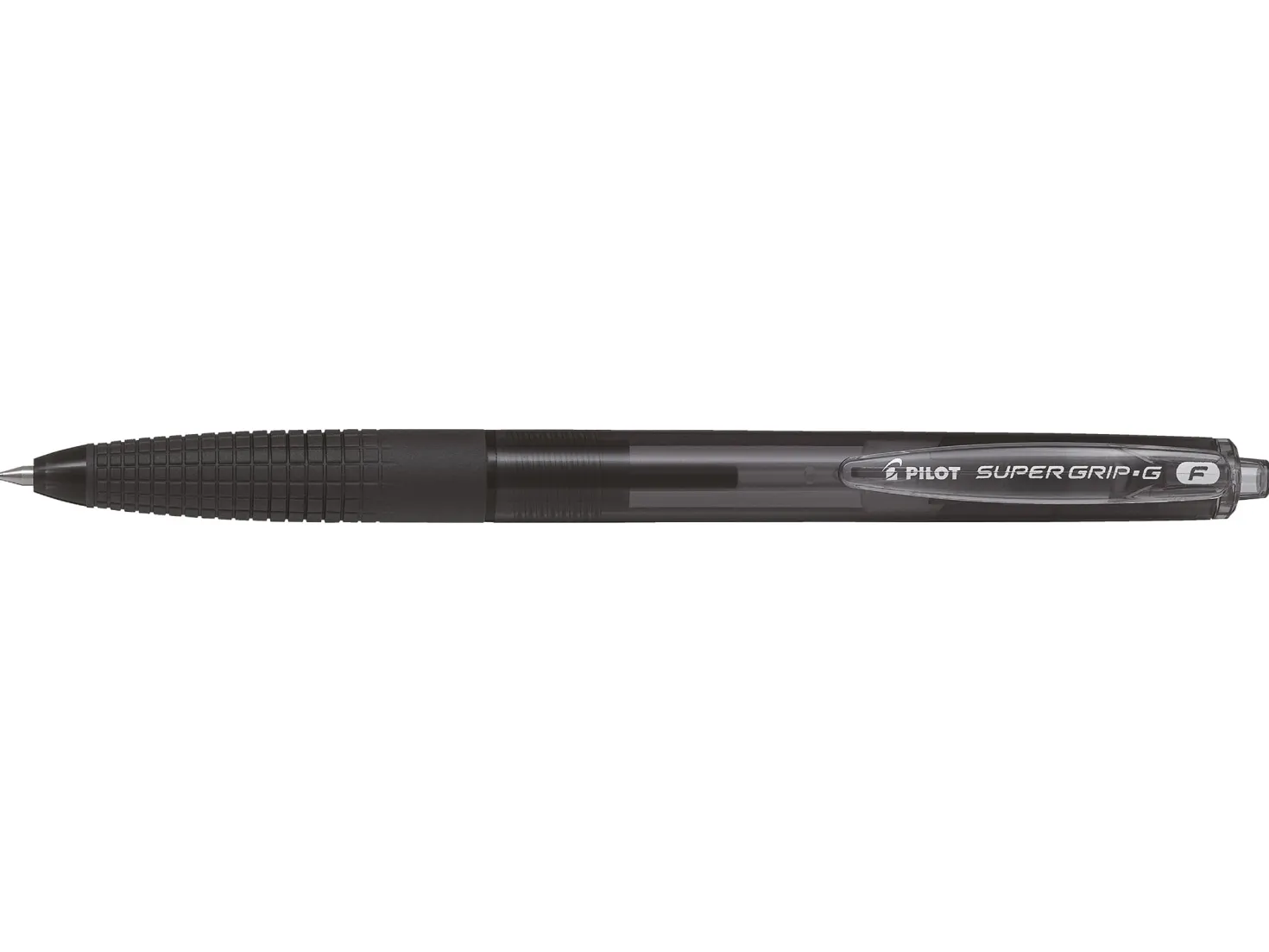 Kulpenna Pilot Super Grip G F, svart, 0,7 mm, påfyllningsbar