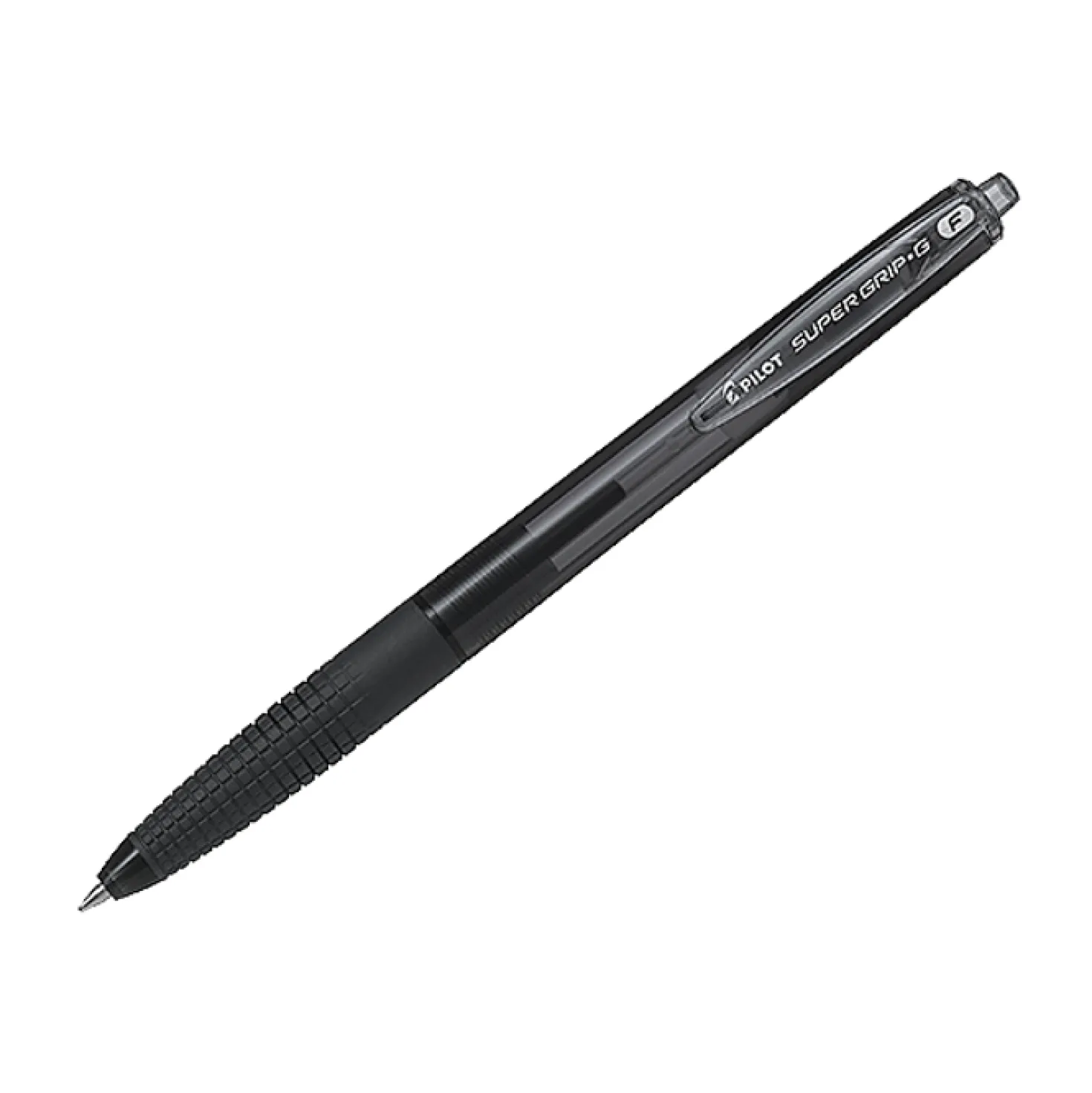 Kulpenna Pilot Super Grip G F, svart, 0,7 mm, påfyllningsbar