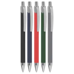Kulspetspenna Ballograf Rondo, sorterade färger, blått bläck, 1,0 mm