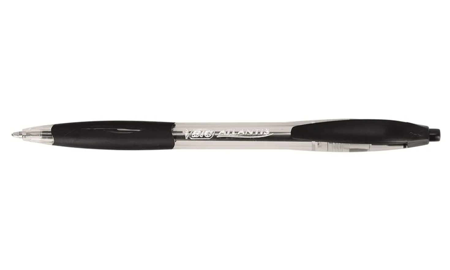 Kulspetspenna Bic Atlantis M, svart, 1,0 mm kulbredd