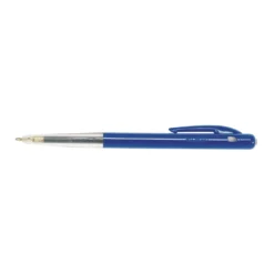 Kulspetspenna Bic M10 Clic Medium, blå, dokumentäkta