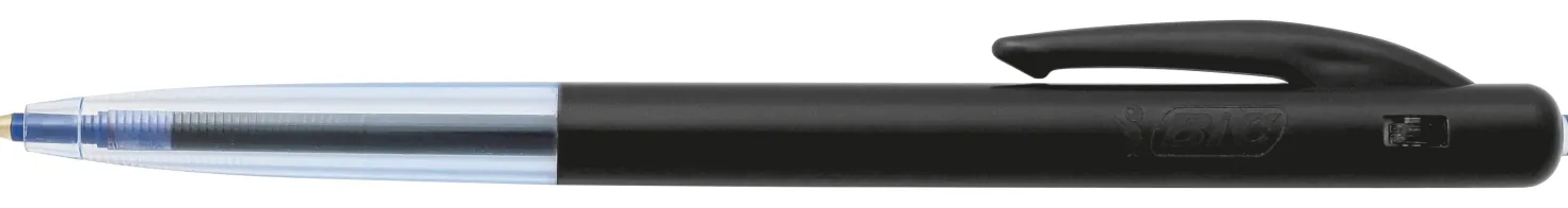 Kulspetspenna Bic M10 Clic, svart, 1 mm spetsbredd