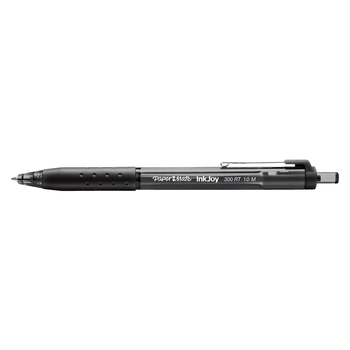 Kulspetspenna PaperMate InkJoy 300 RT, svart, tryckpenna