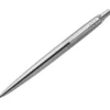 Kulspetspenna Parker Jotter M Steel, silver, blå patron