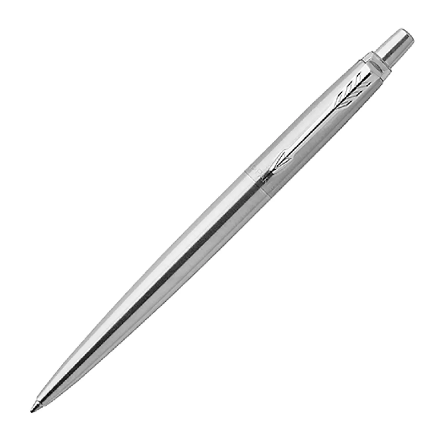 Kulspetspenna Parker Jotter M Steel, silver, blå patron