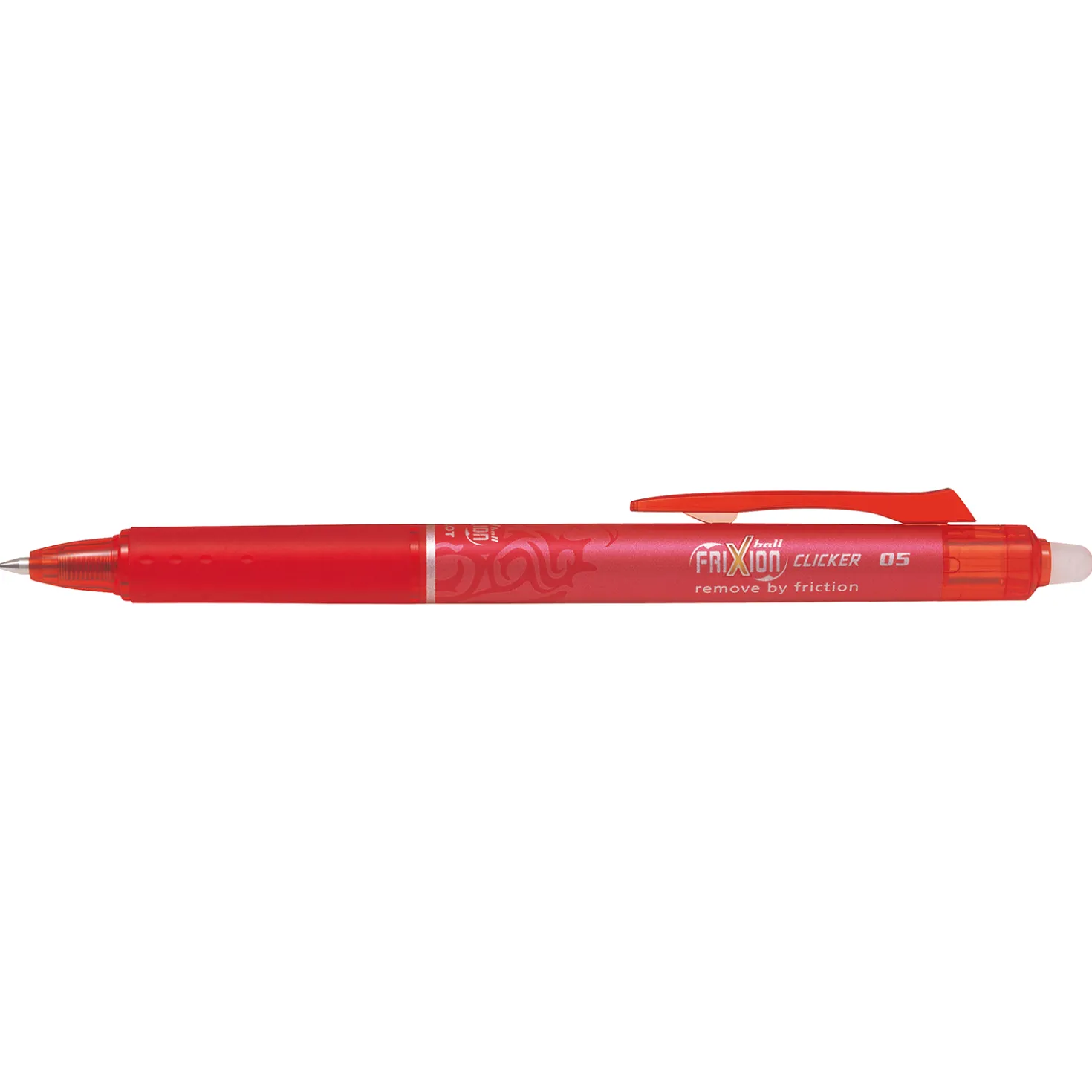 Kulspetspenna Pilot Frixion Clicker Raderbar, 0,5 mm, röd