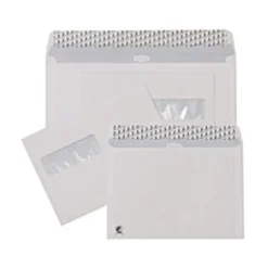Kuvert C5 Mailman H3 Stripseal, vit, 500 st